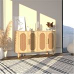 Siena Hazeran 120CM Konsol, Çok Amaçlı Dolap, Ayakkabılık, Kahve Köşesi, Kitaplık, Tv Sehpası - Safirmeşe