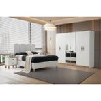 Sierra %100 Mdf Yatak Odası Takımı - Beyaz