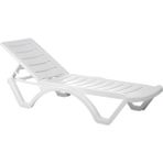 Siesta Aqua Plaj Şezlong - Beyaz