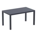 Siesta Contract Ares 80 x 80 Cm - Koyu Gri Kare Masa