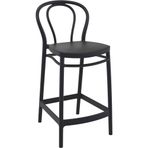 Siesta Victor Siyah 65 cm Bar Taburesi