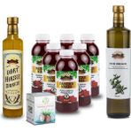 Şifa Ana Destek Paketi No.1 6 Adet 500 ml Pancar Kvass Dört Hırsız Sirkesi ve Kekik Hidrosolü