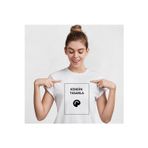 Sıfır Yaka Tişört Kişiye Özel Baskı Resim Baskılı T-Shirt