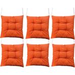 Sıfır312 40X40 Tabure Minderi - Puf Minder 6 Adet - 40 x 40 cm - Krem