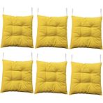 Sıfır312 40X40 Tabure Minderi - Puf Minder 6 Adet - 40 x 40 cm - Mor