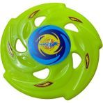 Sıfır312 Frizbi - 24 cm Frizbi Fırlatma Diski Bahçe, Plaj, Kumsal Oyuncağı - Yeşil