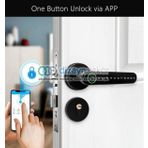 Şifreli Bluetooth Parmak İzli Kapı Kolu