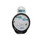 Şifreli Eko - İnce Bisiklet Kilit Çelik Tel Siyah Şeffaf Kılıf 7Mmx65cm (5517)