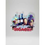 SIĞACIK Temalı Kabartmalı Polyester Magnet Buzdolabı Süsü