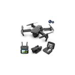 Sightzer E88 Drone Katlanabilir 4K HD Çift Kameralı Quadcopter App Kontrol Siyah Model X3