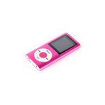 SIGHTZER Pembe Dijital Renkli Ekranlı Mp3-mp4 Çalar Hafıza Kartı Girişli Metal