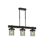 Sığınak Modern Avize E27 36w 75x15cm Metal Eskitme Avonni-av-4216-3ey Kaplama