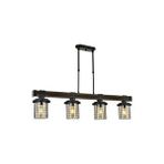 Sığınak Modern Avize E27 48w 95x15cm Metal Eskitme Avonni-av-4216-4ey Kaplama