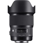 Sigma 20mm f-1.4 DG HSM Art Lens