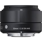 Sigma 30 mm F/2.8 Dn Art Lens Olympus / Panasonic Siyah