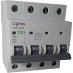 Sigma 4X63A C/3KA W 3'lü Otomatik Sigorta