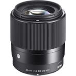 Sigma Canon RF-S 30 mm F1.4 DC DN Lens