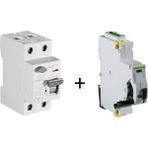 Sigma Elektrik SCRC03 Otomatik Yeniden Kurma Ünitesi + 2X63 30MA Kaçak Akım Rölesi