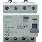 SİGMA SHM4025030 4P 25A 30mA 6kA Kacak Akım Koruma Rölesi