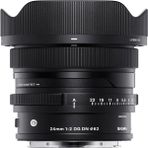 Sigma Sony-E lens süngü için 24 mm F2.0 DG DN Contemporary
