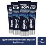 Signal 4x75 ml White Now Lekesiz Beyazlık Diş Macunu