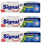 Signal Çürüklere Karşı Elma Ferahlığı 3x100 ml Diş Macunu