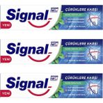 Signal Çürüklere Karşı Nane Ferahlığı Koruma 3x50 ml Diş Macunu