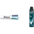 Signal Macunu Üçlü Koruma, 120 Ml Men Erkek Sprey Deodorant Xtra Cool 72 Saat Kesintisiz Üstün Koruma 200 Ml