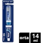Signal Seyahat Seti Diş Macunu ve Diş Fırçası Koruyucu Etki 16 ml Orta Sertlikte