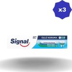 Signal Üçlü Koruma Diş Macunu 50 Ml X 3 Adet