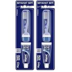 Signal White Now Diş Macunu 14 ml + Diş Fırçası Seyahat Seti 2li paket