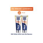 Signal White Now Diş Macunu 3 in 1 Shine With Care 75 ml x2