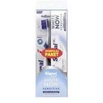 Signal White Now Diş Macunu Sensitive 75 ml+Profesyonel Fırça