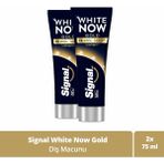 Signal White Now Gold 3 Kat Işıltı 2x75 ml Diş Macunu