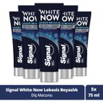 Signal White Now Lekesiz Beyazlık 5x75 ml Diş Macunu