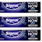 Signal White Now Men 3x75 ml Diş Macunu