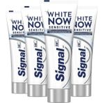 Signal White Now Sensitive Diş Macunu Anında 3 Kat Beyazlık 75 ml x 4 Hassasiyet İçin Rahatlama