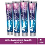 Signal White System 4x75 ml Diş Macunu