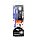 Signal White System Arindirici Beyazlik Dis Macunu 75 Ml +Beyaz Guc Dis Fircasi -Orta- Seti
