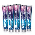 Signal White System Diş Macunu Güçlü Beyazlık Güçlü Diş Minesi 75 ml x5