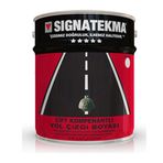 Signatekma MF 21 25 kg RAL 1023 Sarı Serme Çift Kompenantlı Yol Çizgi Boyası