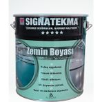 Signatekma Zemin Boyası 20 Kg - Mma Esaslı Akrilik Zemin Boyası - RAL 9017 - SİYAH