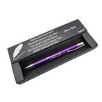 Signator® C441 Parlak Mor Krom Tükenmez Kalem | Isme Özel Kalem | Hediyelik Kalem