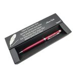 Signator® C446 Mat Kırmızı Krom Tükenmez Kalem | Isme Özel Kalem | Hediyelik Kalem