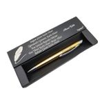 Signator® C456 Açık Bronz Krom Tükenmez Kalem | Isme Özel Kalem | Hediyelik Kalem