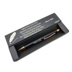 Signator® C477 Mat Siyah Rose Gold Tükenmez Kalem | Isme Özel Kalem | Hediyelik Kalem