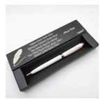 Signator® C479 Beyaz Rose Gold Tükenmez Kalem İsme Özel Kalem Hediyelik Kalem