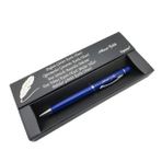 Signator® C480 Mavi Krom Tükenmez Kalem | Isme Özel Kalem | Hediyelik Kalem