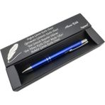 Signator® C496 Mavi Krom Tükenmez Kalem | Isme Özel Kalem | Hediyelik Kalem