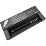 Signator® C515 Slim Siyah Altın Tükenmez Kalem | Isme Özel Kalem | Hediyelik Kalem